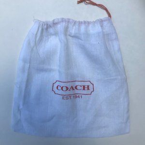 Coach Dust Bag White